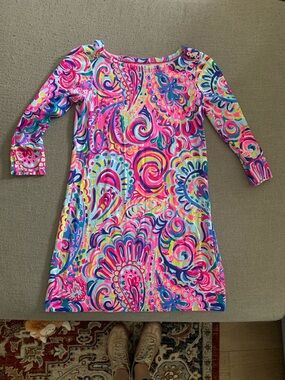 Lilly Pulitzer Women’s Bright Long-Sleeve Dress - Pink Multi
